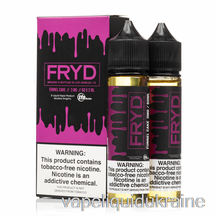 Vape Liquid Ukraine Funnel Cake - FRYD E-Liquid - 120mL 3mg